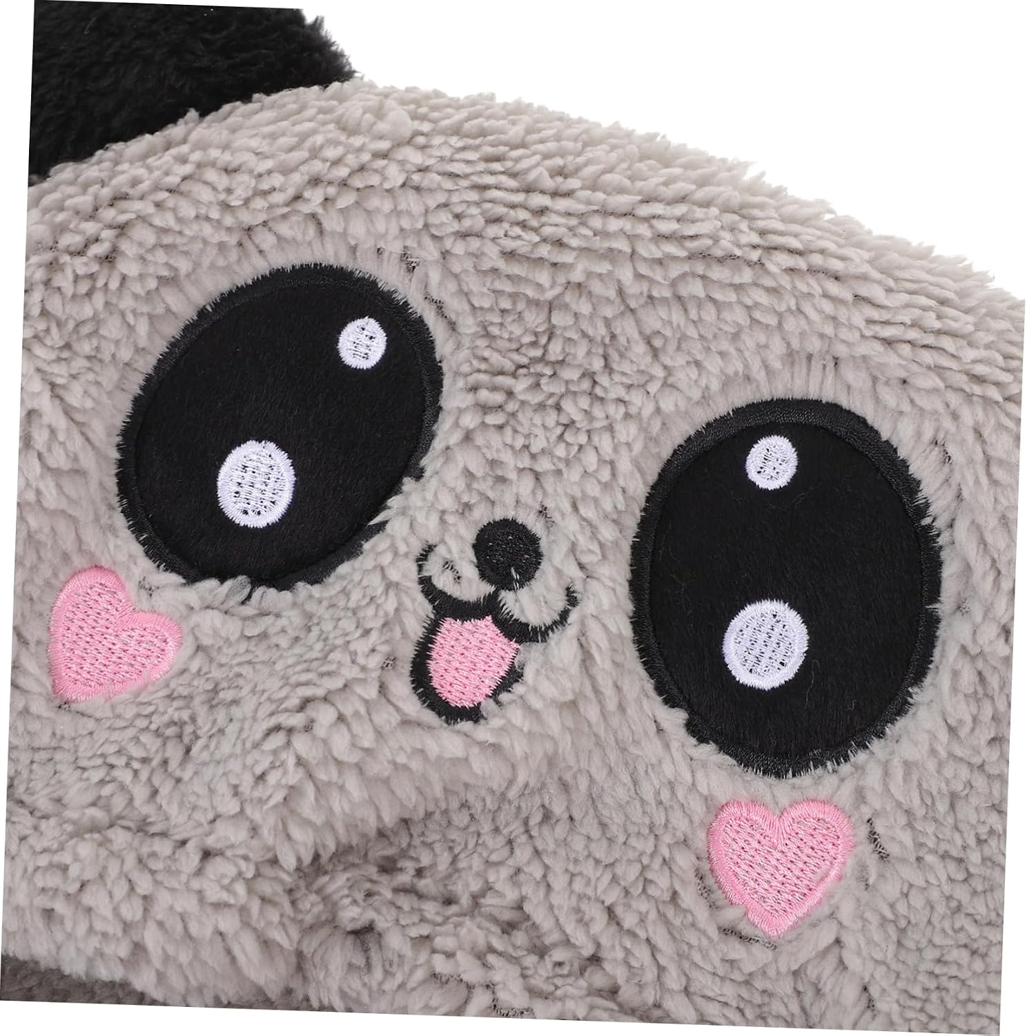 ibasenice Children Hat Scarf Kids Hooded Scarf Kids Neck Warmer Hooded for