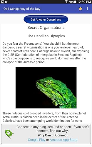 Odd Conspiracy of the Day