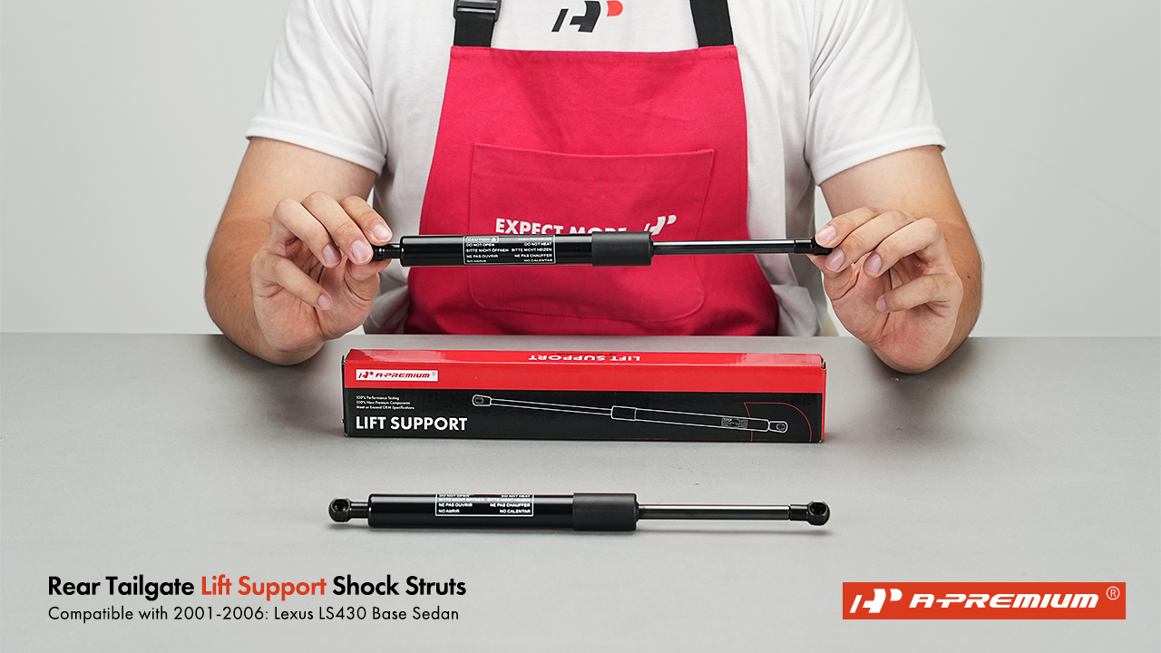TOM AUTO PARTS Rear Trunk Lift Supports For Lexus LS430 (2001-2006) – Pair, PM2040