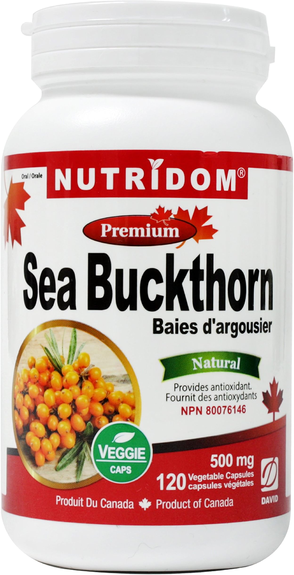 Sea Buckthorn 500mg_120 Capsules