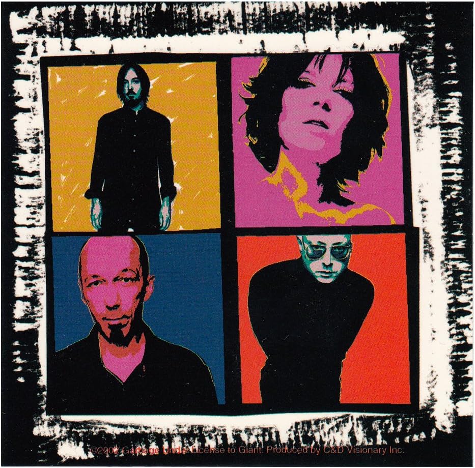 Garbage Band Four Photos Sticker