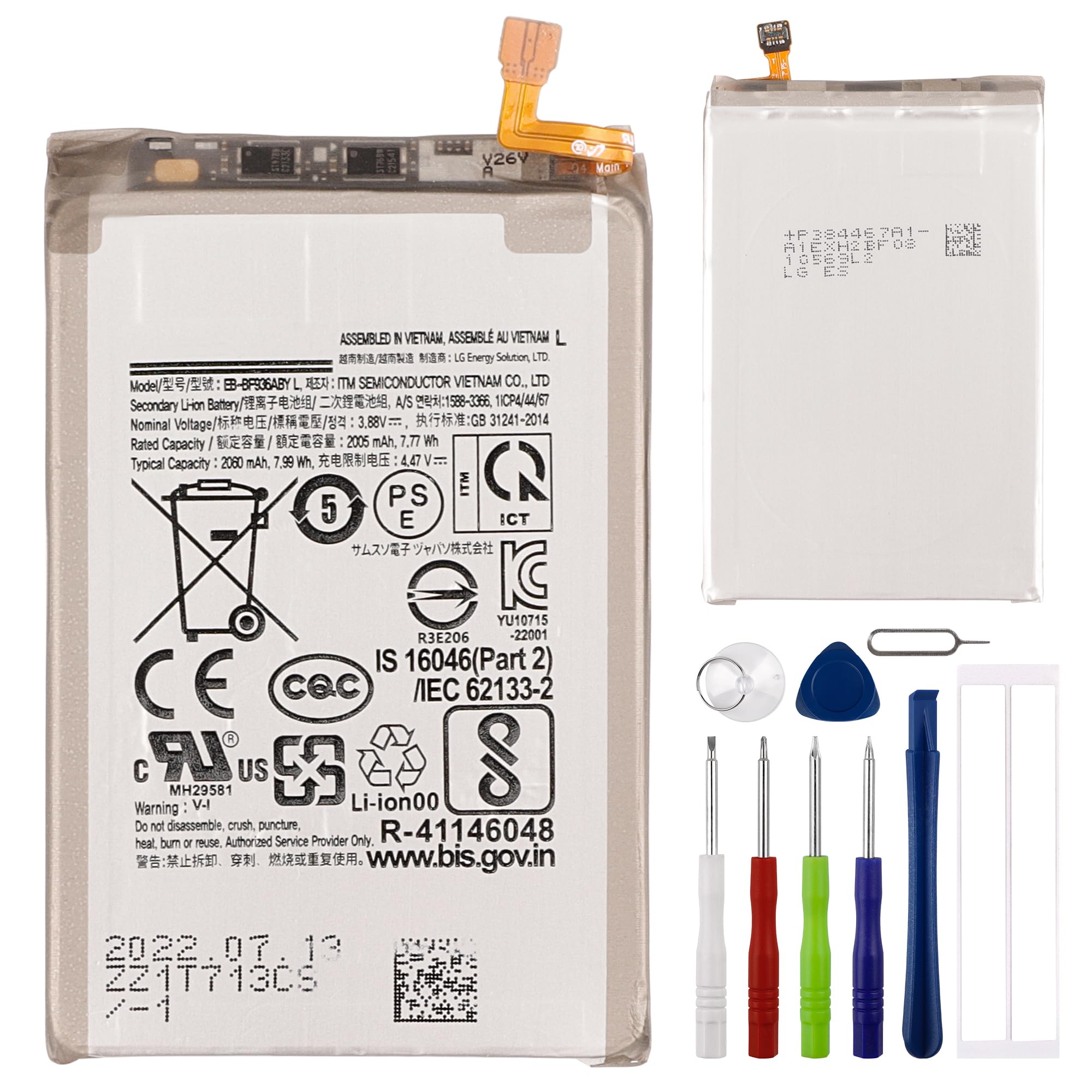 Amazon.com: E-YIIVIIL Replacement Battery EB-BF936ABY Compatible