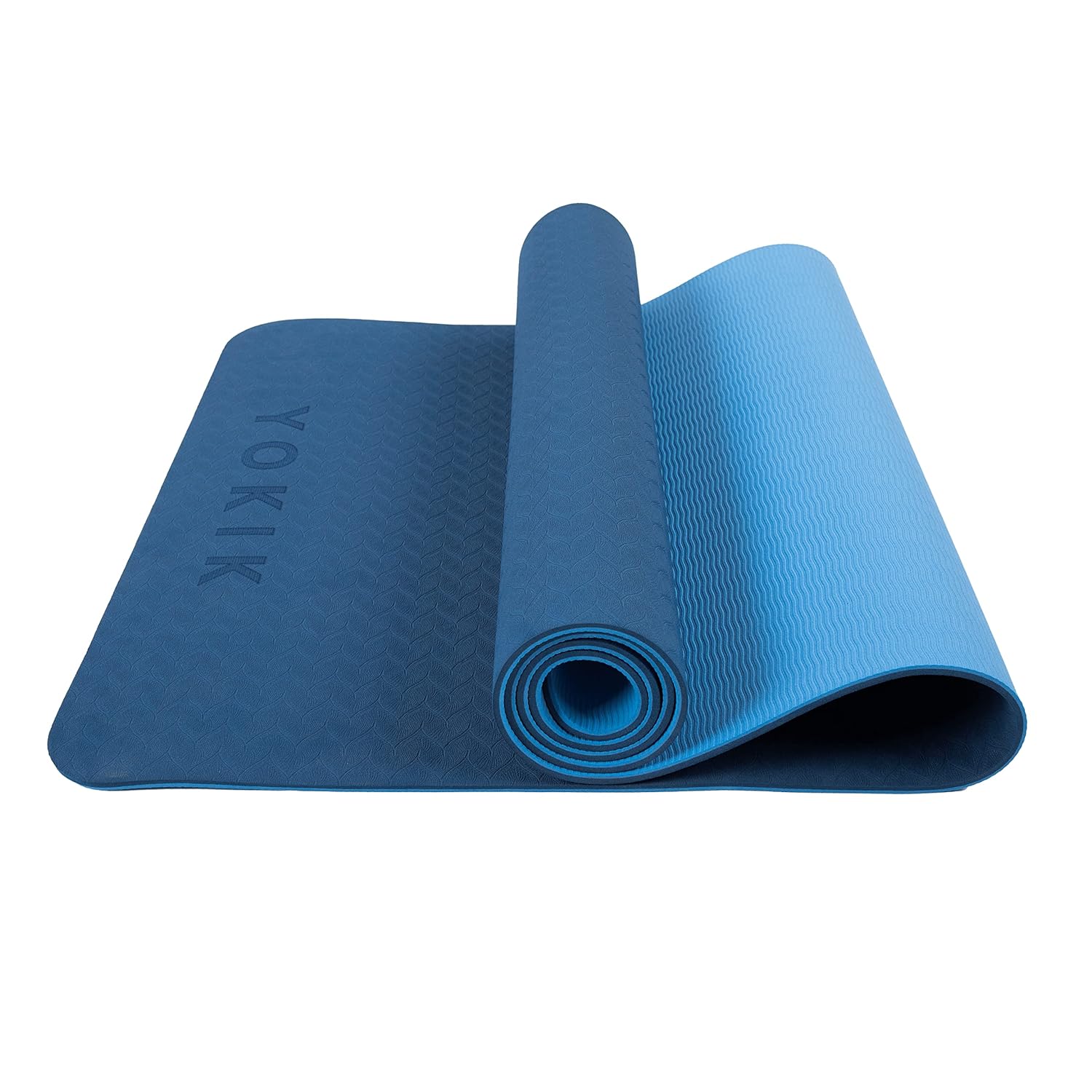 YOKIK Premium TPE Large 6MM Yoga Mats For Men with Carrying Sling Eco