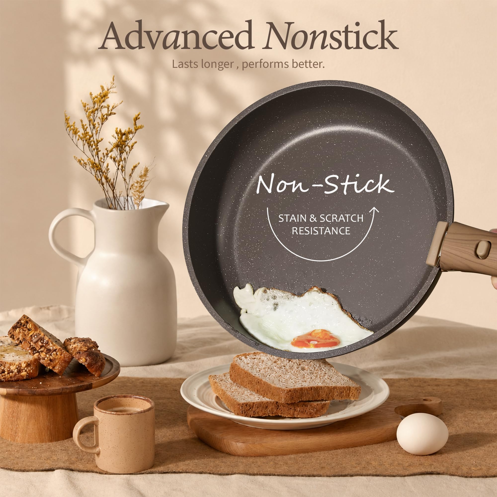 CAROTE 27 Piece Cookware Set - Non Stick Pots & Pans -3 CAROTE 27 Piece Cookware Set - Non Stick Pots & Pans -3