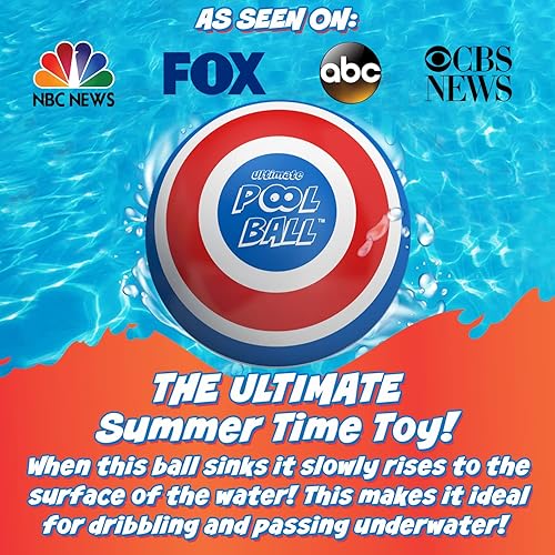 Miniatura 2 de The Ultimate Pool Ball - You Fill This Ball with Water to Play Underwater Games - Dribble Off The Pool Bottom  Pass Under Water for Endless Summer