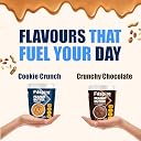 Fitspire Cookie Crunch Peanut Butter 400g (23g Protein Per 100g) | High Protein Spread | Gluten-Free, Zero Trans Fat, Cholesterol, or Hydrogenated Oils gallery image