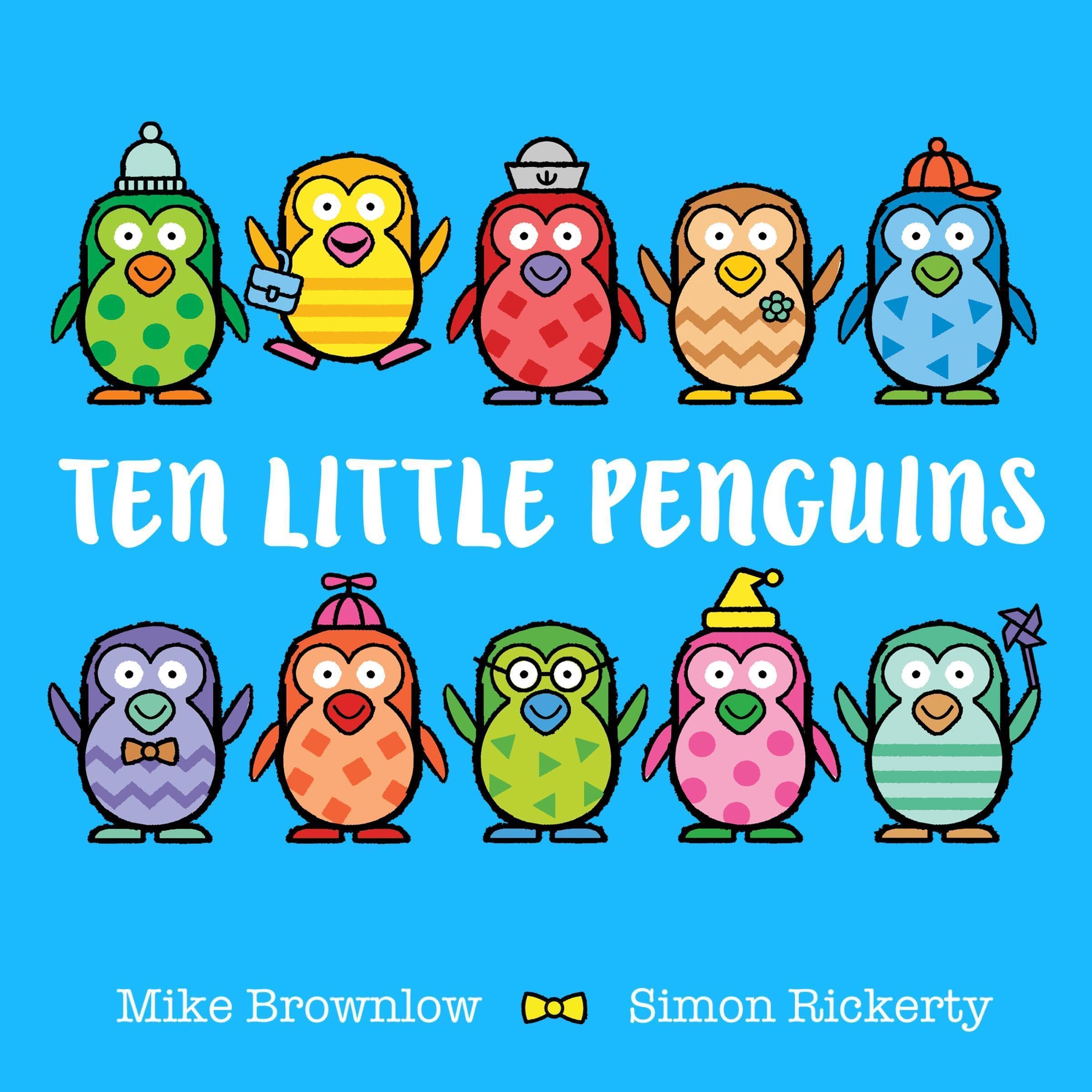Cover art for Ten Little Penguins