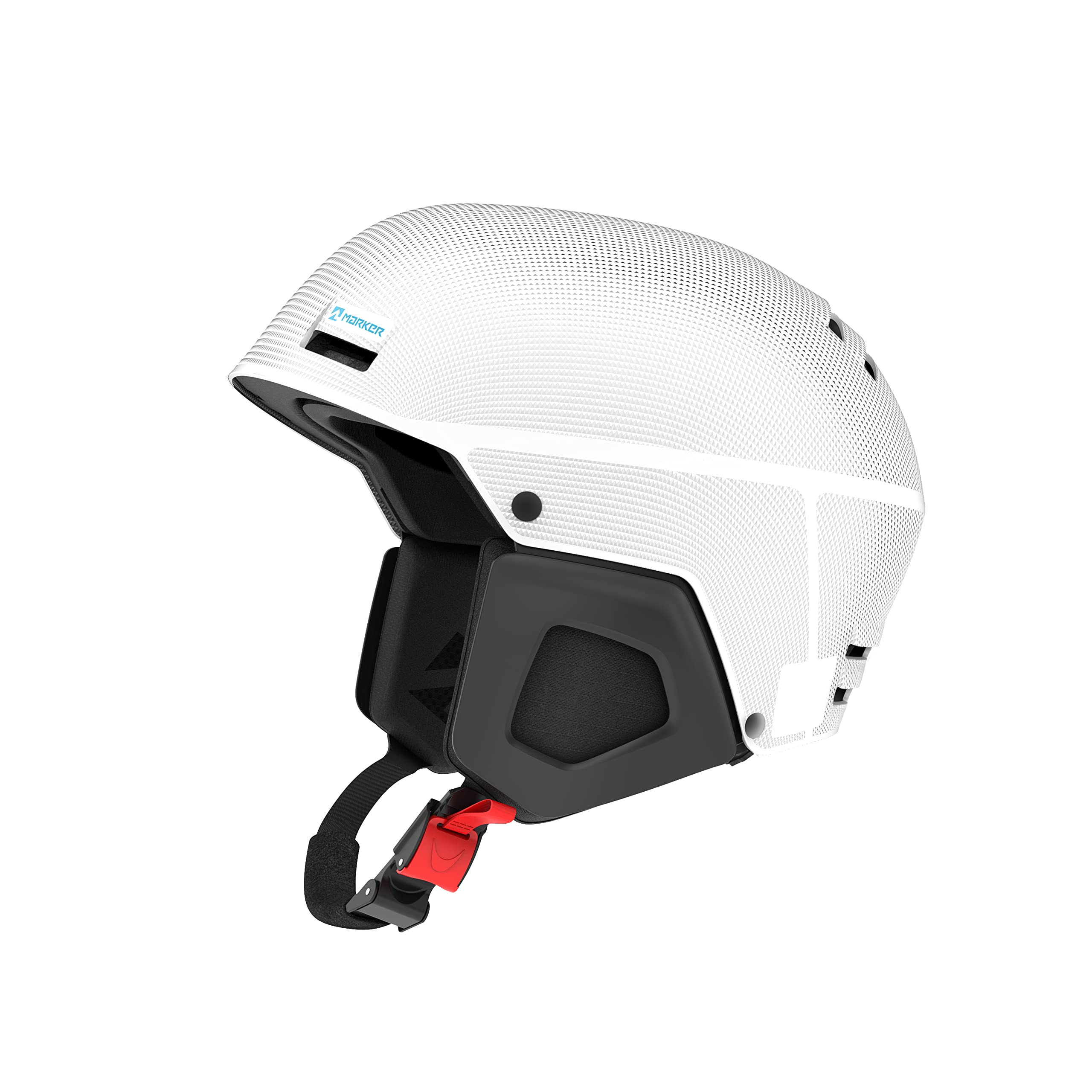 Casco de esquí Marker XL blanco para evitar impactos en caídas de snowboard 2