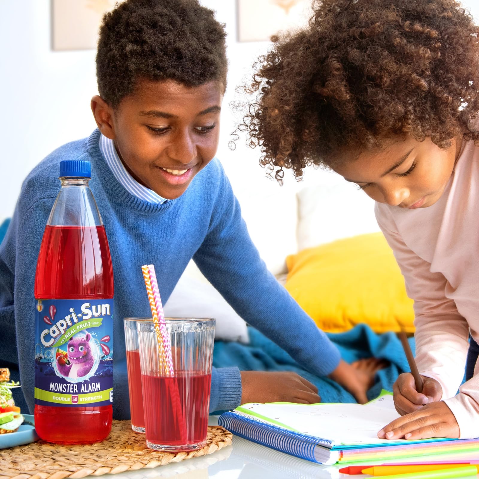 Capri-Sun Double Strength Monster Alarm Squash (1 Litre) - No