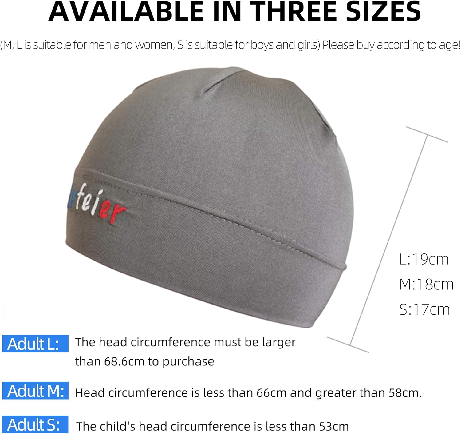 LVFEIER High Elastic RF EMF - Cell Towers - Smart Meters - WiFi Shielding Cap Protect Healthy