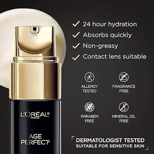 Miniatura 5 de LOreal Paris Age Perfect - Crema antienvejecimiento para debajo de los ojos vitamina E antioxidantes reduce las ojeras hinchazón renovación celular