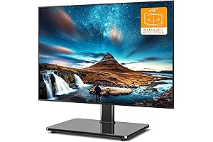 Universal TV Stand for 27"-60" Curved/Flat Screens