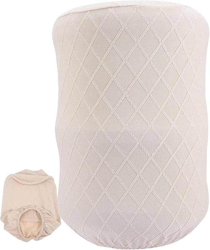 Water Dispenser Barrel Covers for 5 Gallon Water Bottle, Durable Fabric Cooler Dust Proof Covers Reusable Furniture Standard Cover Protector for Home, Office (Beige)