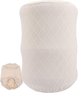 Water Dispenser Barrel Covers for 5 Gallon Water Bottle, Durable Fabric Water Cooler Dust Proof Covers Reusable Furniture Standard Cover Protector for Home, Office (Beige)