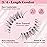 Bepholan False Eyelashes Natural Look Fake Eyelashes 3D Super Fluffy Eye Lashes Wispy Soft Band Easy to Apply 3 Pair Faux Mink Strip Lashes(M11)