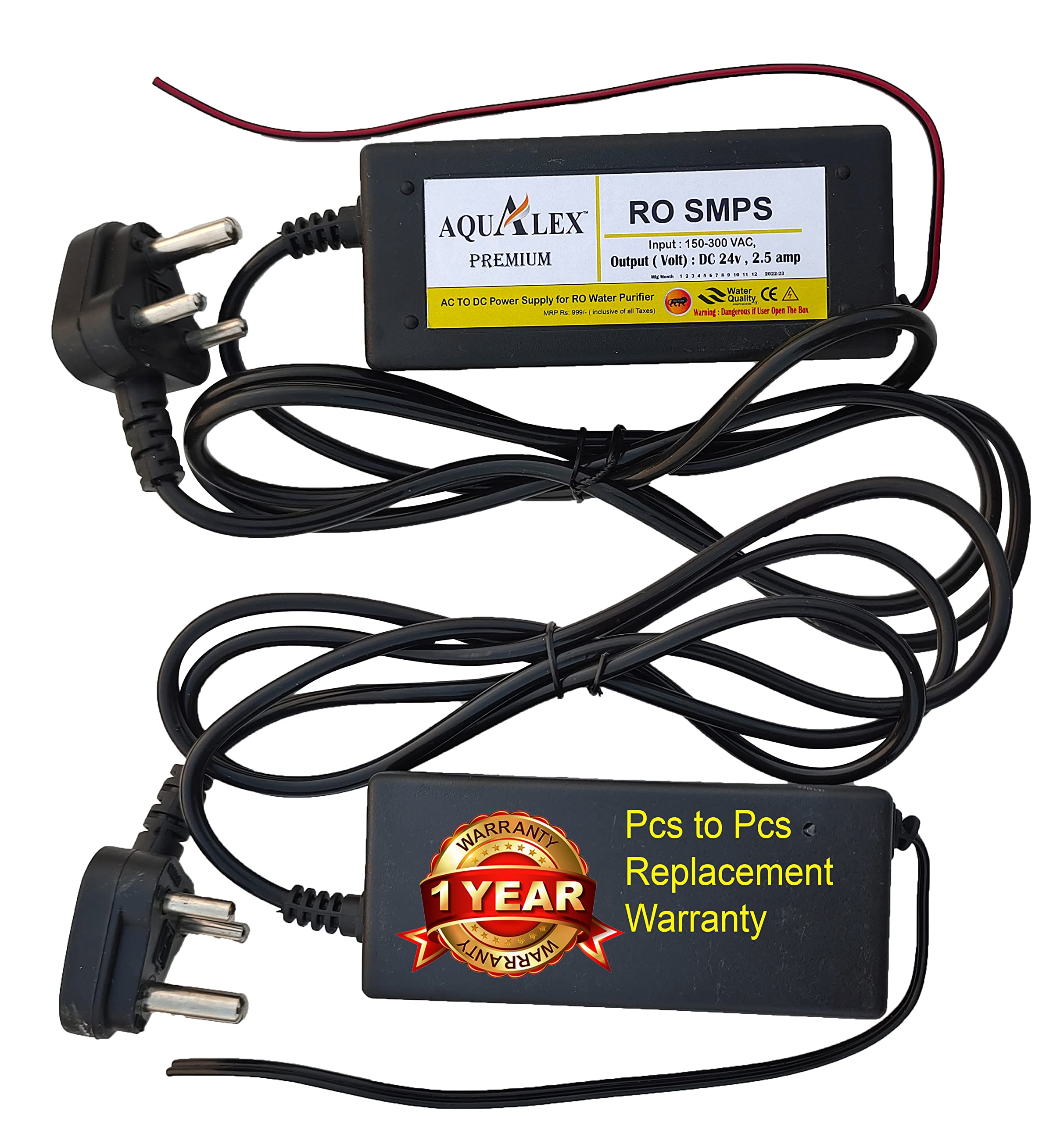 AQUALEX, Pokar RO, AC to DC SMPS DC Output Power Supply 24v x 2.5 amp. Premium RO SMPS for All RO Water Purifier (1 No)-image-22