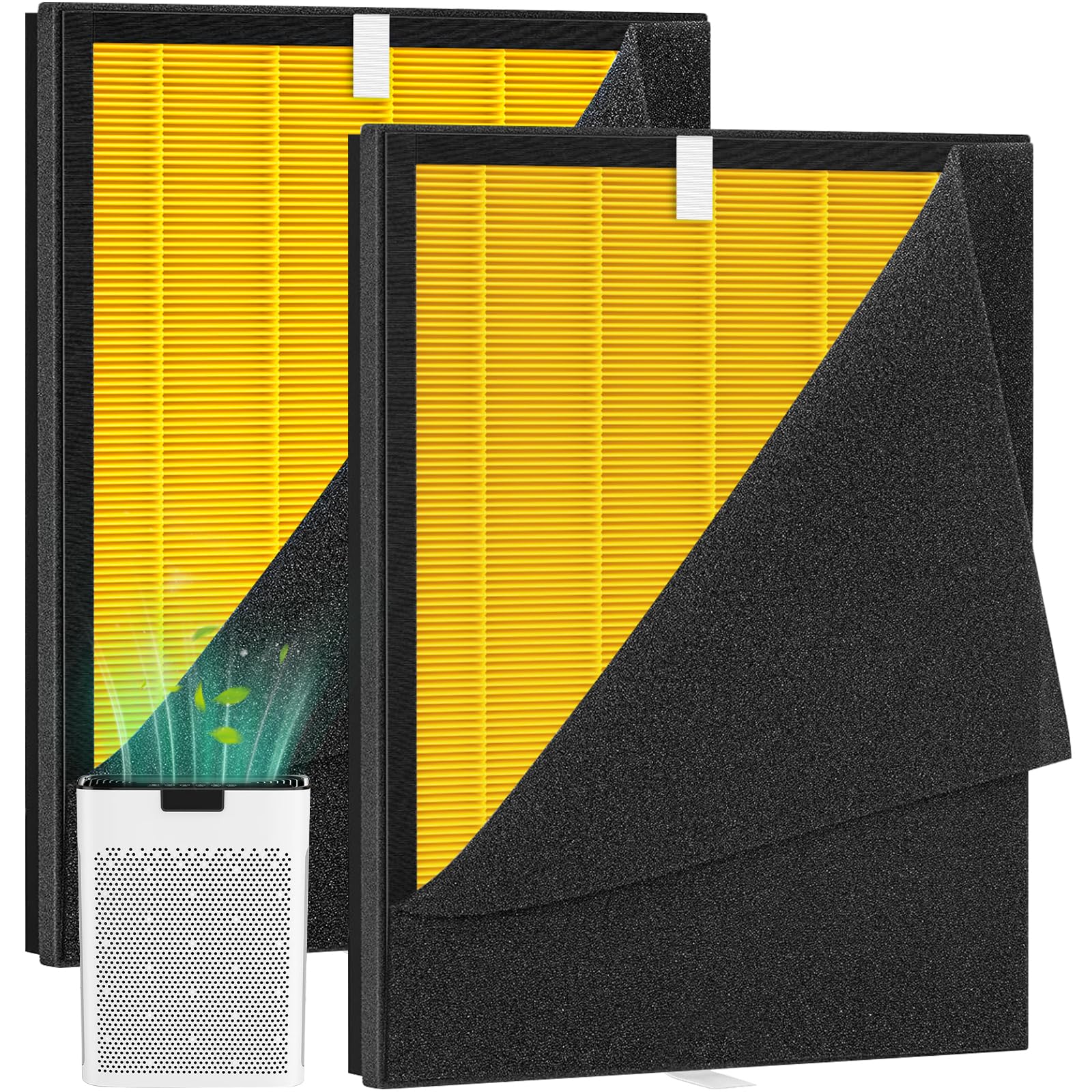 Filtre de rechange KJ190L haute performance contre les odeurs - 8