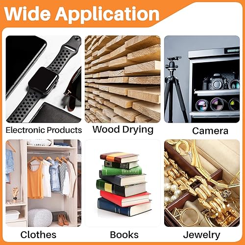 Miniatura 6 de Sukh Cuentas desecantes de sílice azul 15.17 oz  Indicador de cuentas de gel de sílice de secado de cuentas de silicona desecante reutilizable