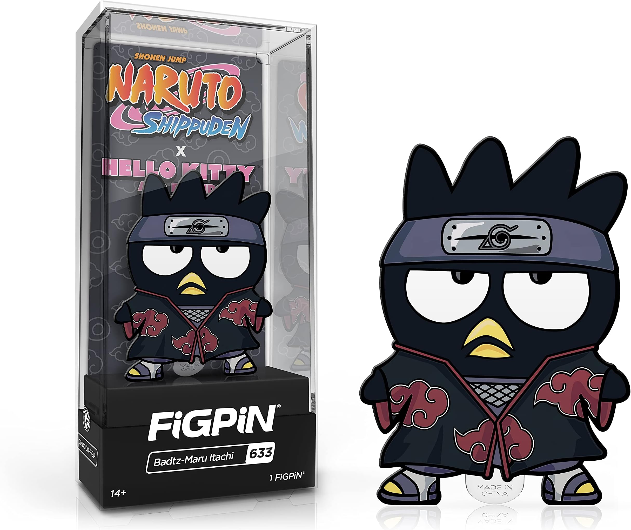 FiGPiNFiGPiN Classic Badtz-Maru Itachi #633 Naruto Shippuden x Hello Kitty and Friends