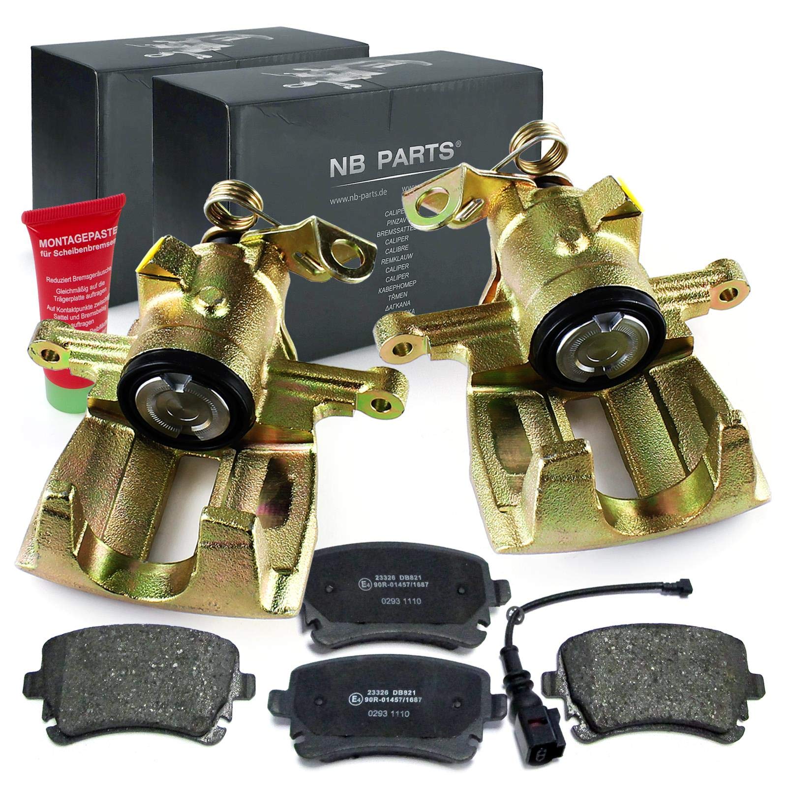 2x Bremssattel Hinten Für VW T5/T6 Multivan & Transporter