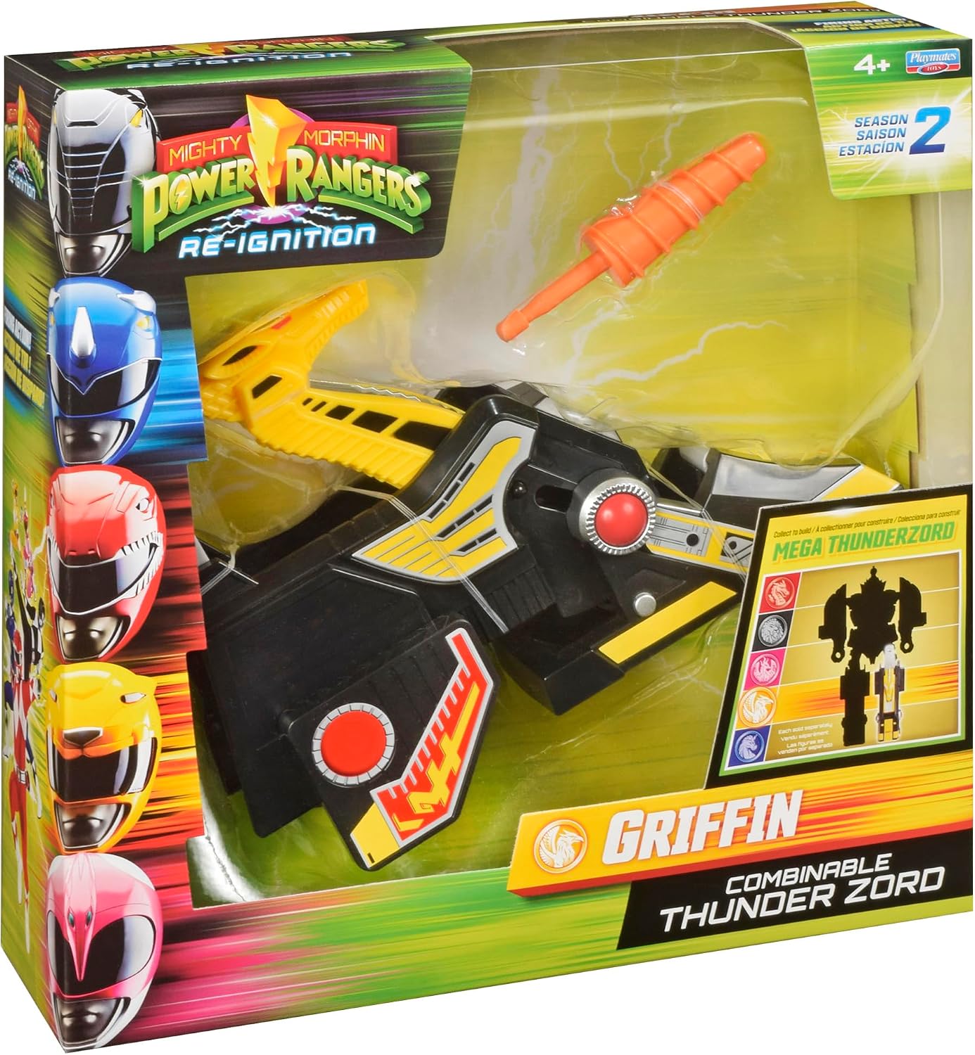 Power Rangers Mighty Morphin Re-Ignition - Griffin Combinable Thunderzord (Season 2) by Playmates Toys