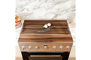 KIVY Acacia Cutting Board Stove Top Cover