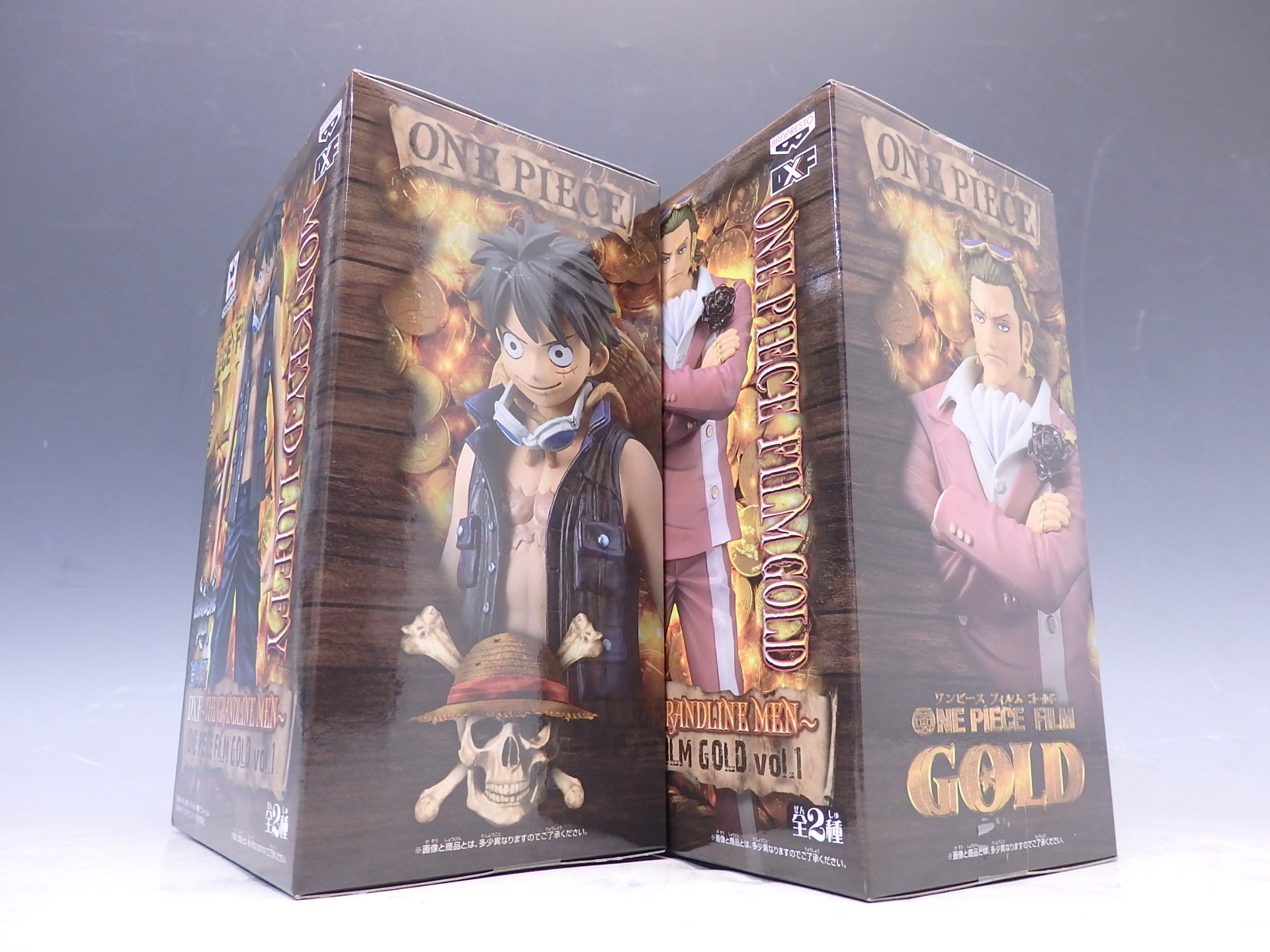 Banpresto One Piece 5.9-inch Film Gold Monkey D Luffy DXF Sculpture The Grandline Men Volume 1 Japan Import