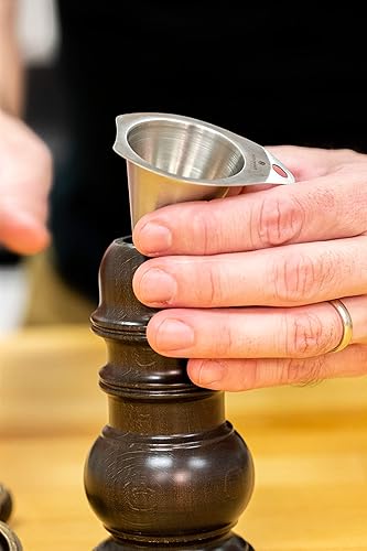 Miniatura 7 de Zassenhaus Speyer - Molinillo de pimienta de haya teñida oscura de 5.1 pulgadas