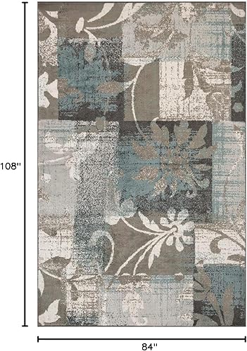 Miniatura 177 de Superior Alfombra interior con respaldo de yute, perfecta para entrada, oficina, sala de estar/comedor, dormitorio, cocina, piso, decoración moderna