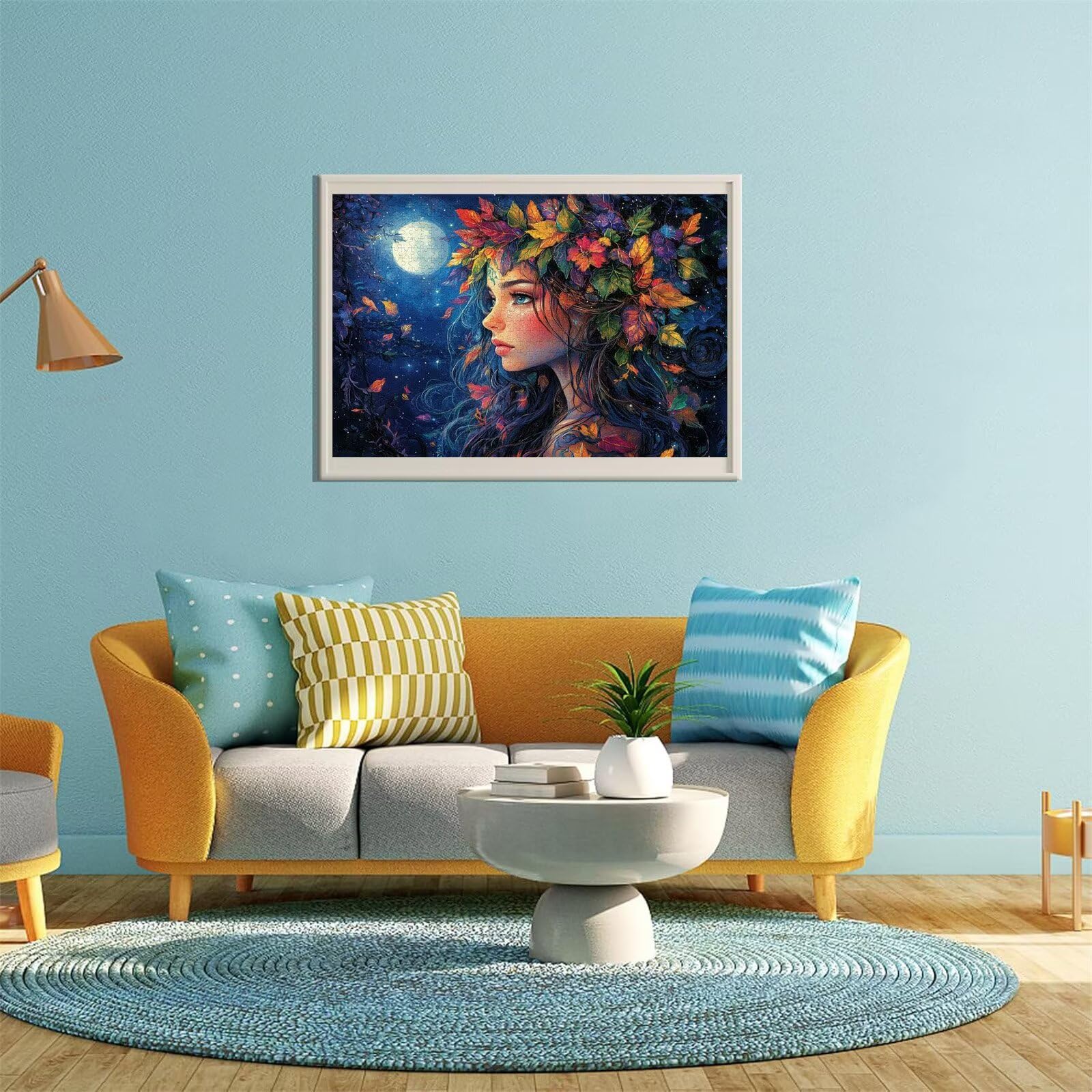 Puzzle Erwachsene 2000 Teile Frau Abstrakt Educa Jigsaw für Kinder ab 8 Jahren Mädchen Jungen, Erwachsene Impossible Klassische Puzzles Schwer, Anspruchsvoll Spielspaß, Als Geschenke 70x99cm t-782
