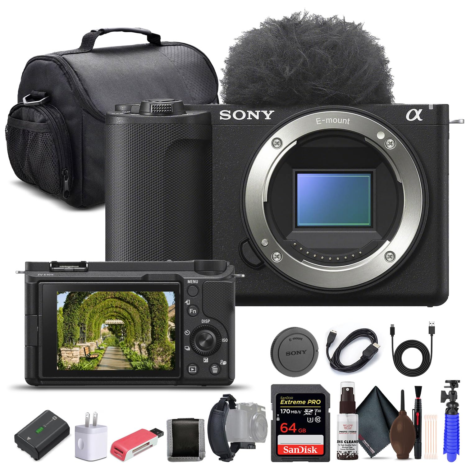 Amazon.com : Sony Alpha ZV-E10 II Mirrorless Camera (Body Only