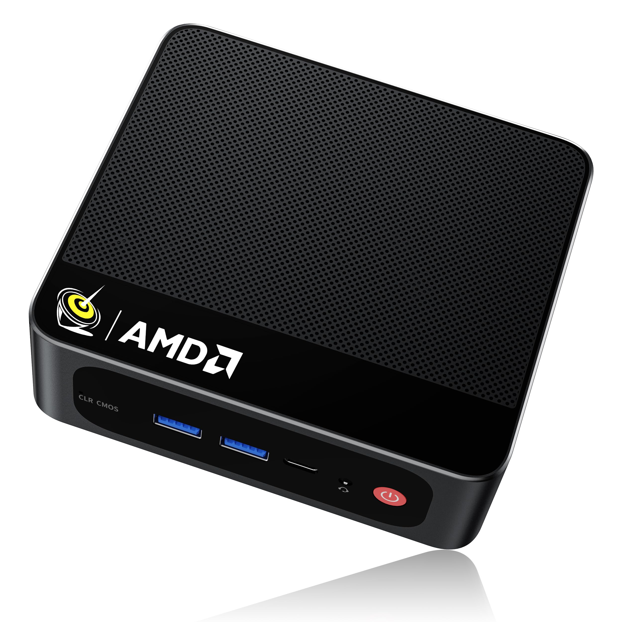 Beelink SER5 Pro Mini PC, AMD Ryzen 7 5850U (Up to 4.4GHz), 16GB DDR4 RAM, 500GB PCIe 3.0 SSD, Triple 4K Display Support, 1000Mbps LAN, WiFi 6 & BT 5.2, Compact Desktop Computer