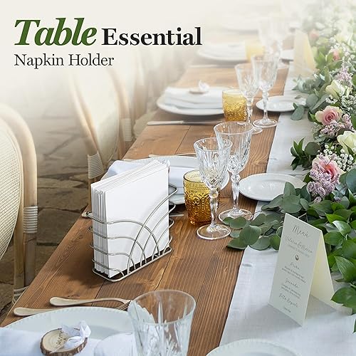 Vista 116 de Bandeja de acrílico para toallas de invitados para baño, soporte vertical para toallas de mano desechables, organizador de servilletas impermeable A