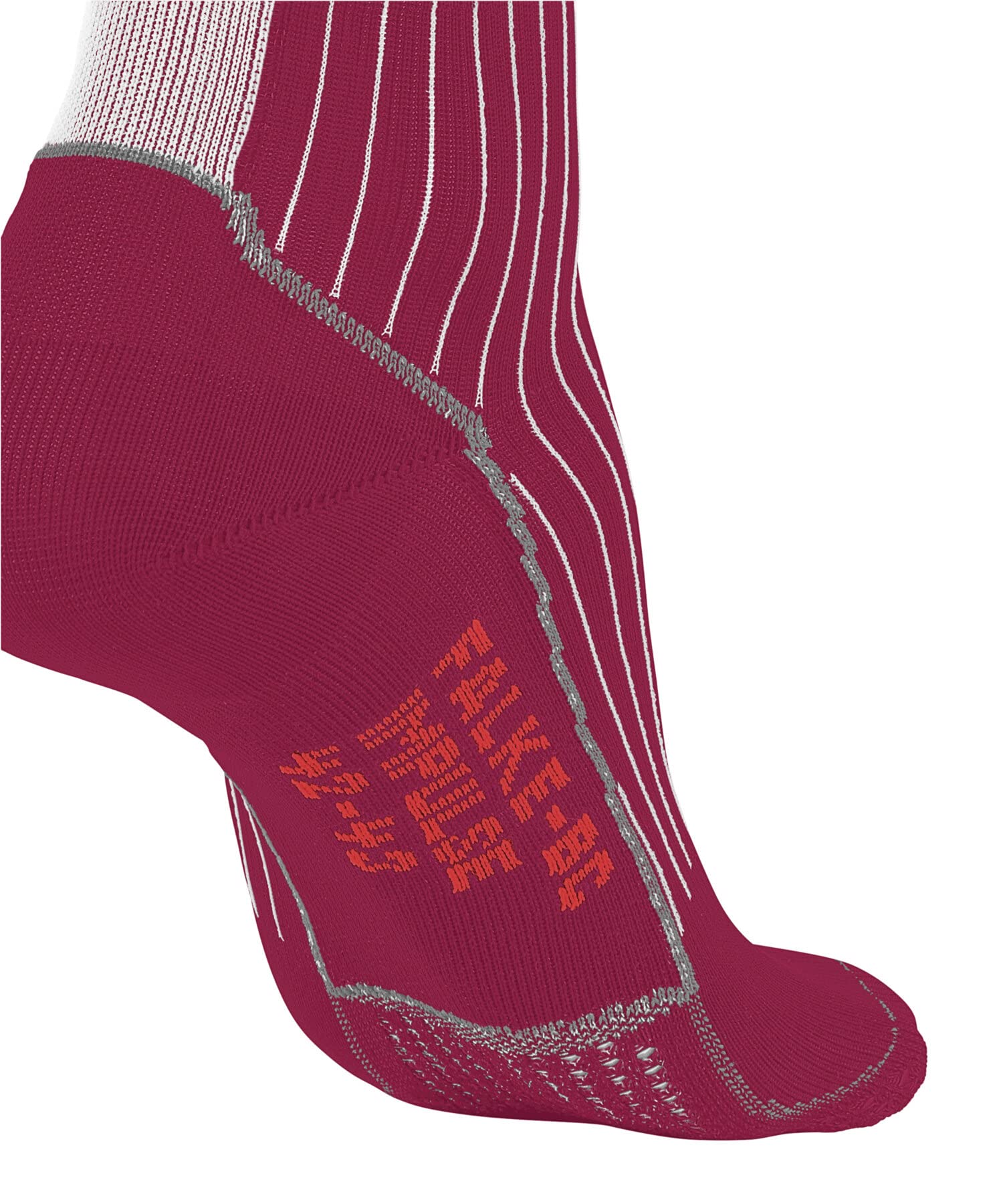 FALKE BC Impulse U SO respirantes anti-ampoule 1 paire, Chaussettes de cyclisme Mixte, Rouge (Rose 8564), 37-38