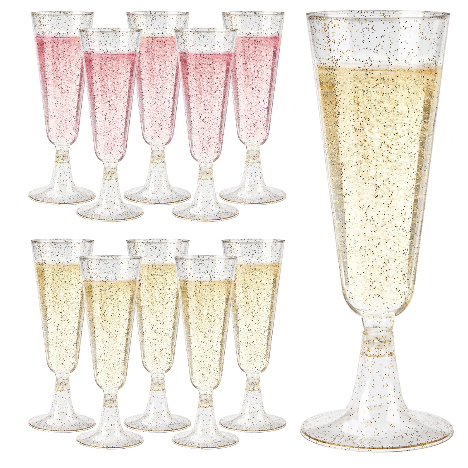 Disposable Champagne Flutes - 40 Pack -15