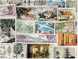 Trees : 25 Different Stamps Collection Mixture Packet Stamps for Collectors