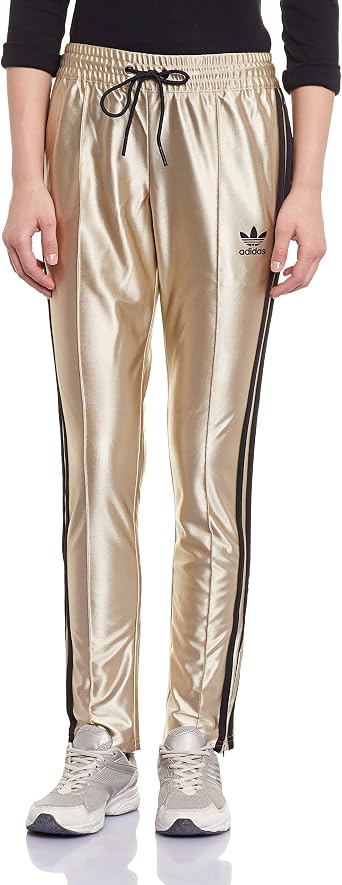 adidas - Pantalón Deportivo - para Mujer Amarillo Dorado: Amazon.es: Ropa