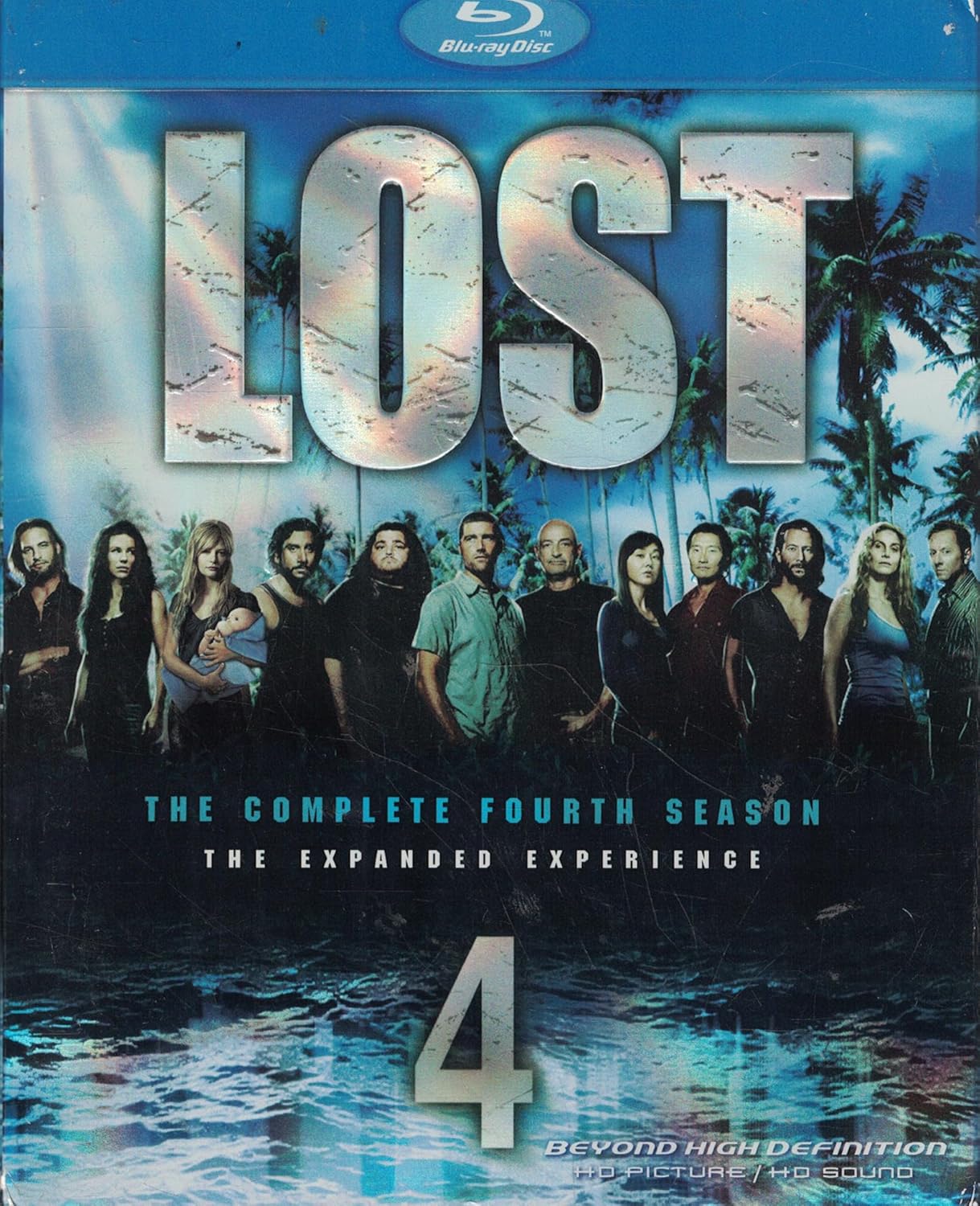 LOST : The Complete Fourth Season BluRay Video Discs