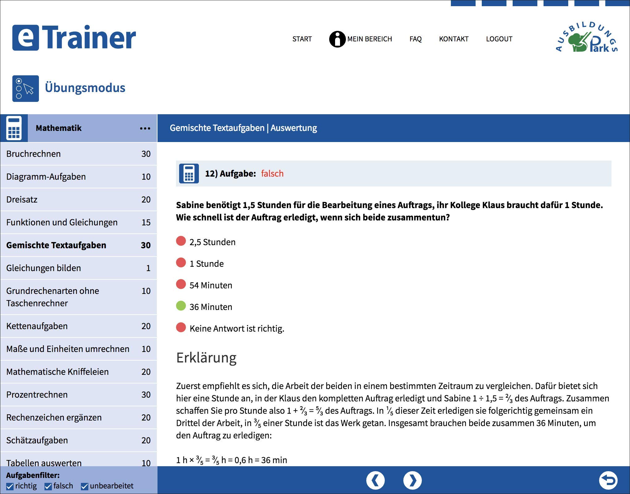 Polizei NRW Einstellungstest 2026 eTrainer Online-Testtrainer Über 1.000 Aufgaben mit Lösungen Sprachbeherrschung Logik visuelles Denken Merkfähigkeit