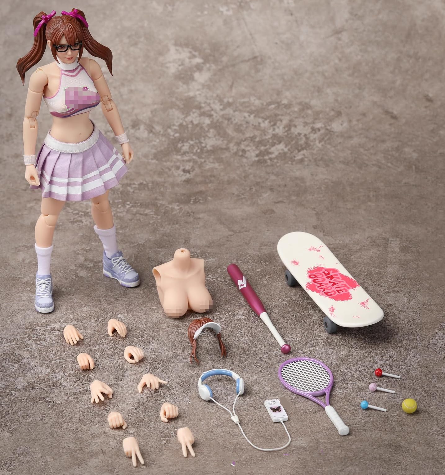 Amazon.com: Fremego 1/12 Scale Female Action Figure,6inch Flexible