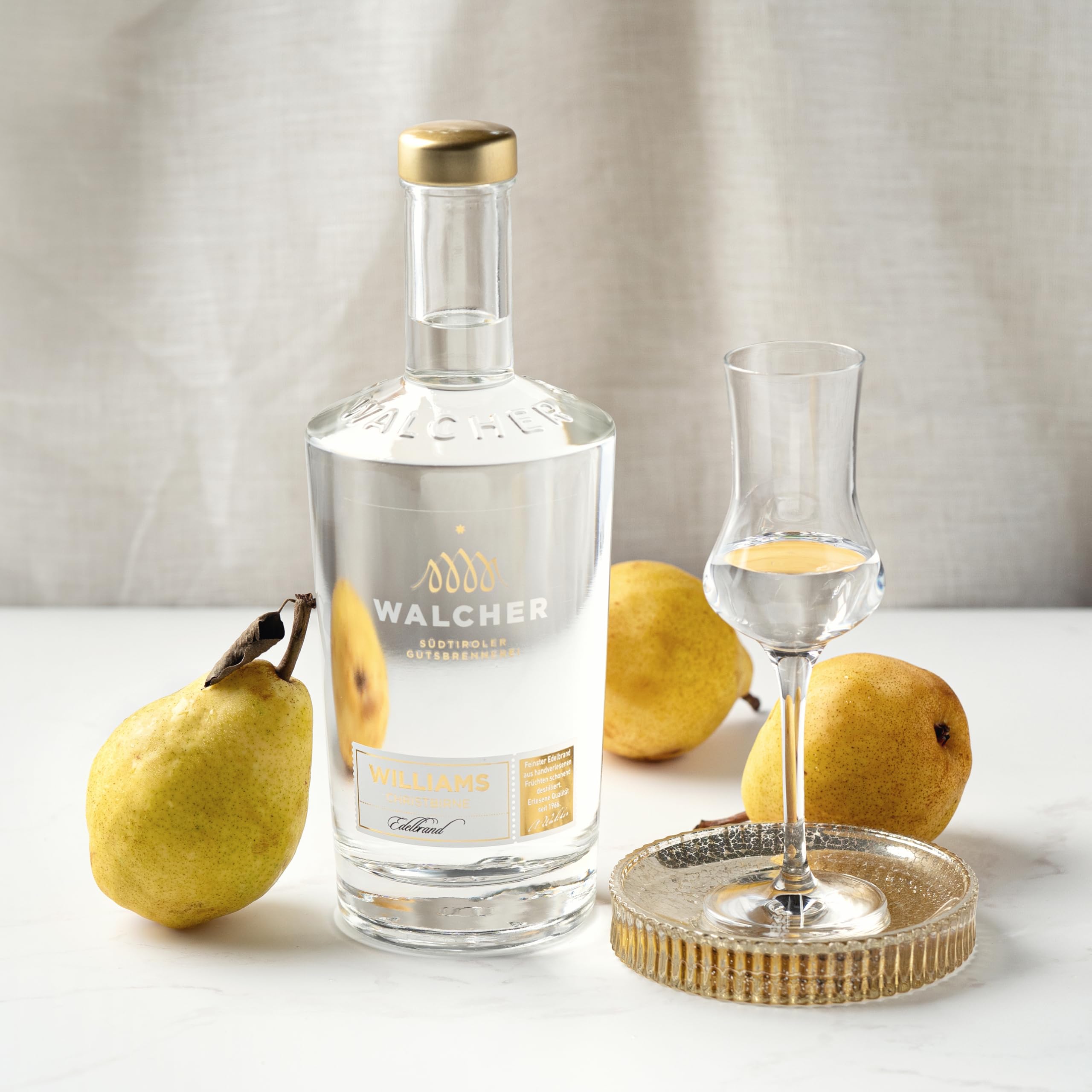 Walcher Williams Christ-Edelbrand – Klassischer, milder Birnenbrand aus Südtirol (1 x 0,7 l)