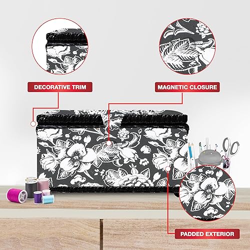 Vista 5 de SINGER 07232, cesta de costura con kit de accesorios de costura