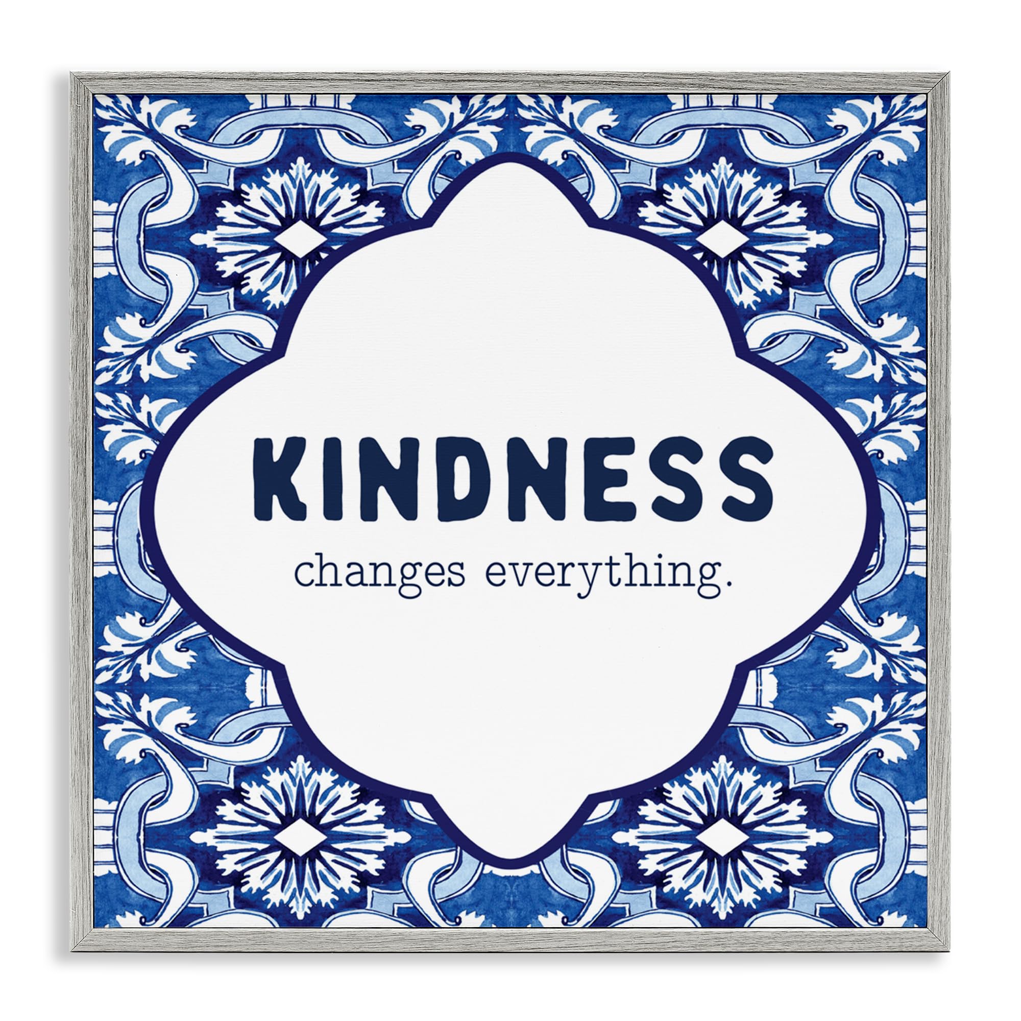 Giclée encadrée inspirante Kindness change Everything pour embellir votre quotidien