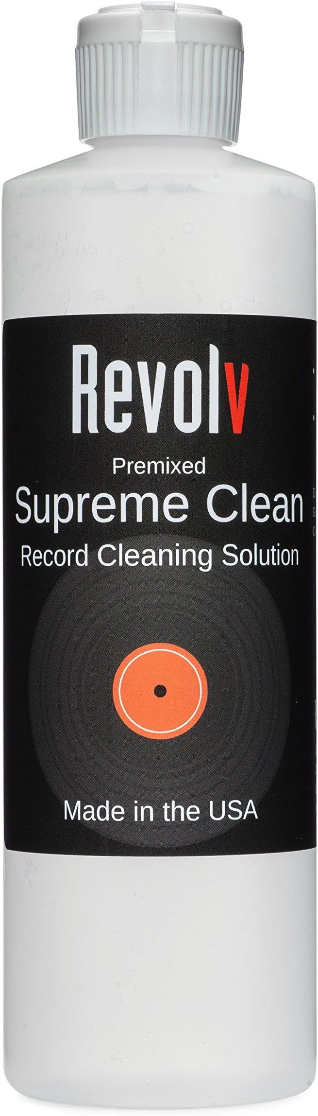 Revolv Supreme Clean Record Cleaning Fluid Solution Vinyl LP Cleaner for Record Cleaner (16 oz.)
