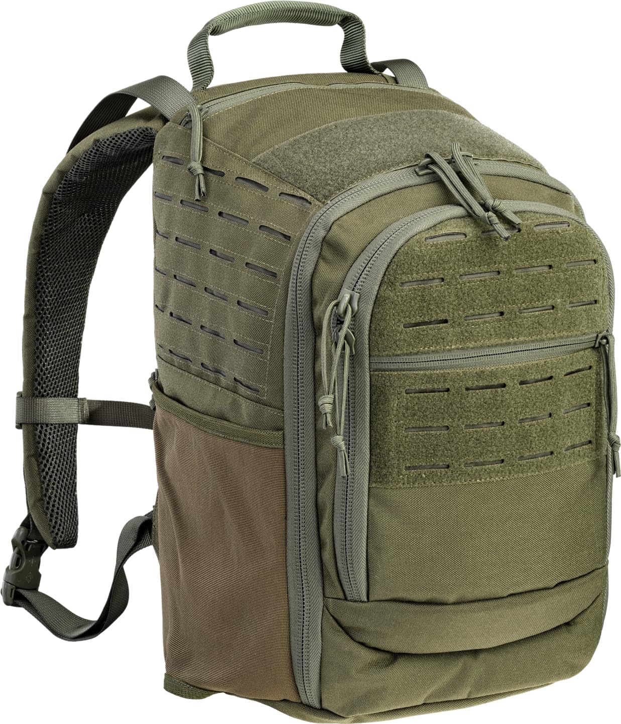 Tango Backpack with Rain Cover, 25 Litres (Green), Olive Drab
