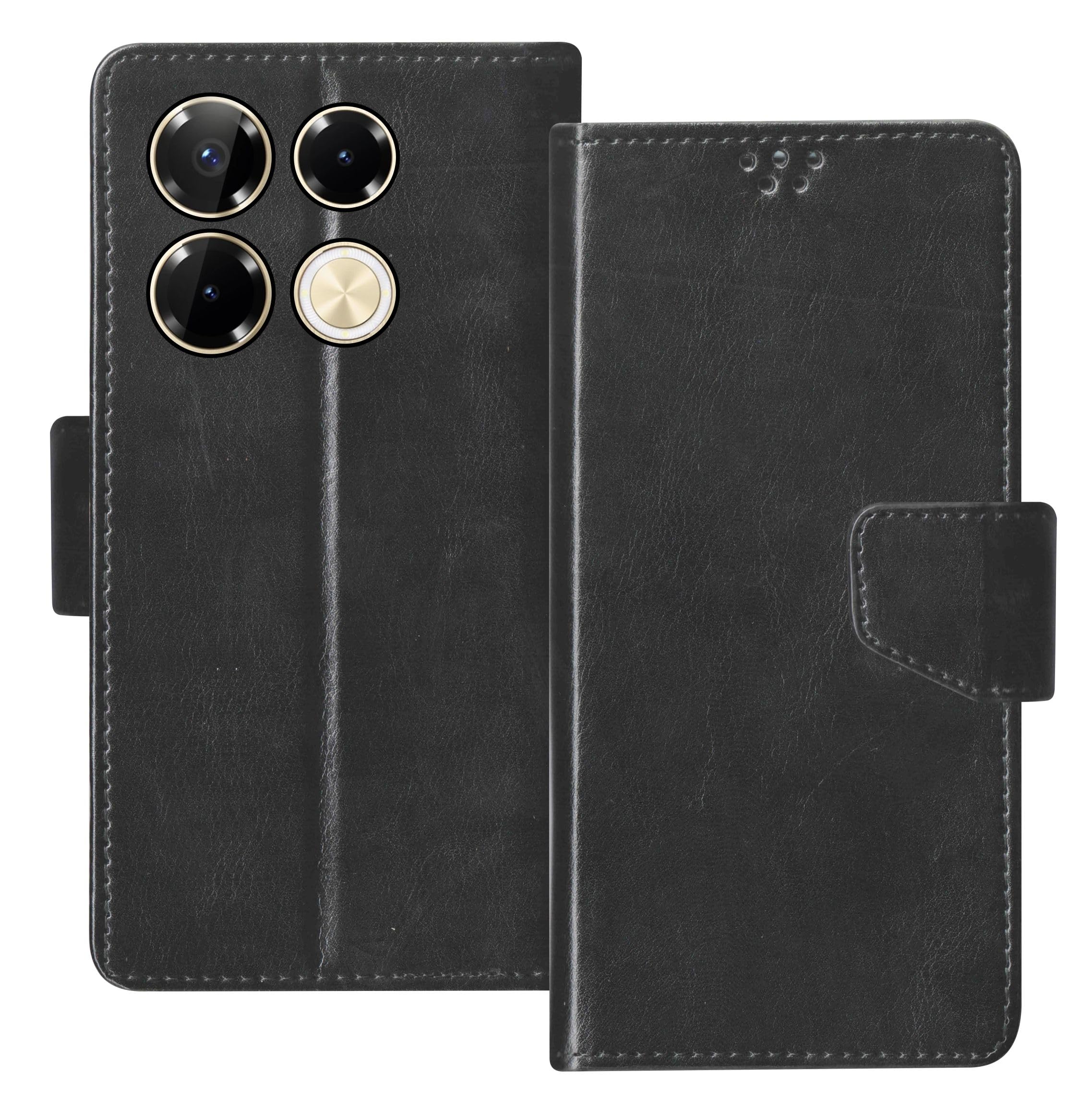 SBMS Infinix Note 40 Pro 5G Flip Cover Back Cover Case with Magnatic Closure | Inbuilt Stand | Card & Money Pocket (Black) (B0D22WJX4J) Amazon Price History, Amazon Price Tracker