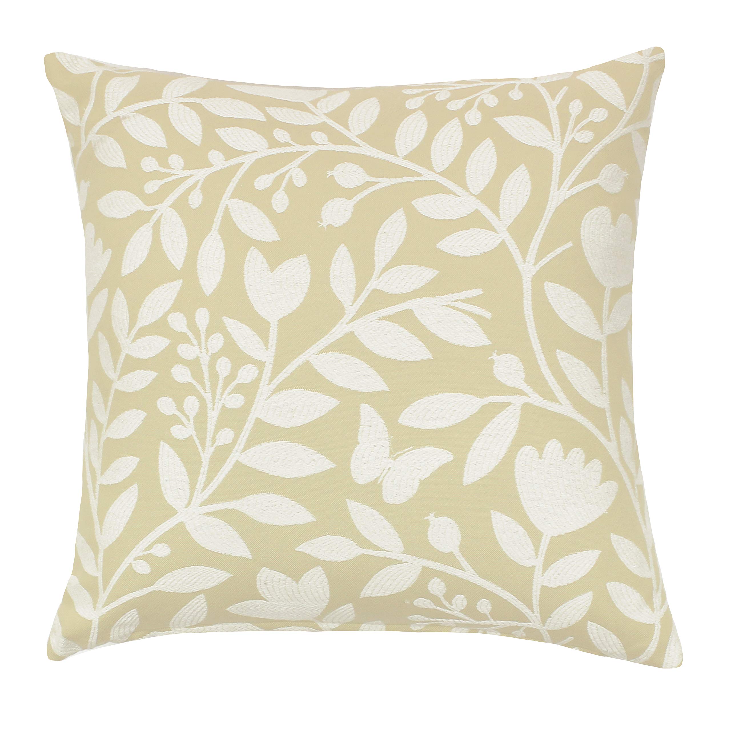 ELEANOR PALE OCHRE 43X43CM CUSHION COVER