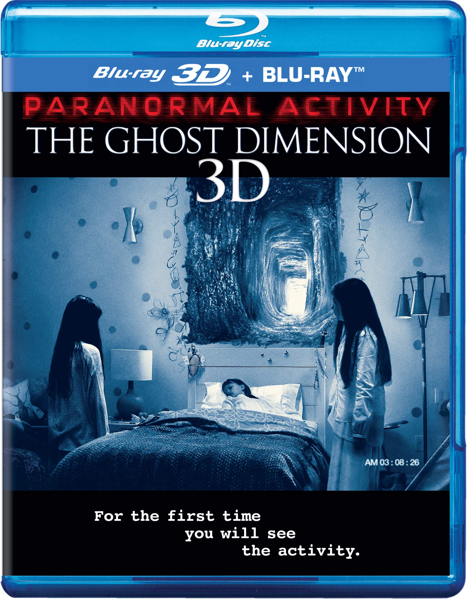 Paranormal Activity 6: The Ghost Dimension (2015) (Blu-ray 3D & Blu-ray) (2-Disc)