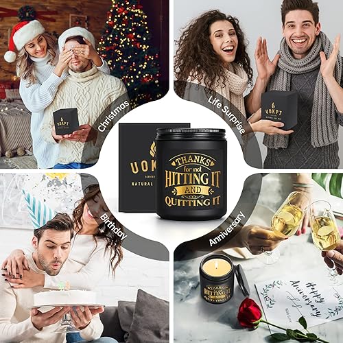 Miniatura 6 de Velas perfumadas para hombres, regalos divertidos para novio, regalo de cumpleaños travieso para él, aniversario, día de San Valentín, compromiso,