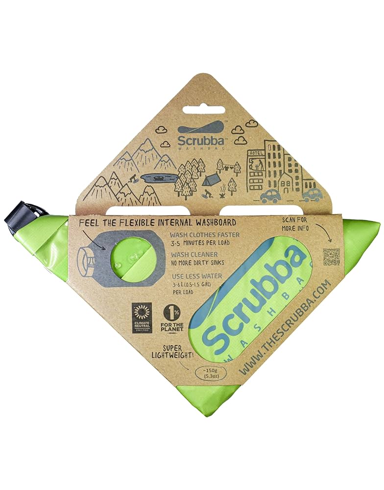 Scrubba Washbagスクラバウォッシュ バック Scrubba washbag Wash and Dry Kit / スクラバウォッシュバッグ